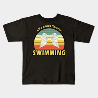 Swimming Kids T-Shirt